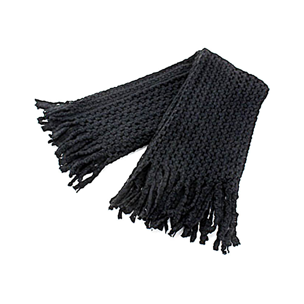 Tube Fringe Scarf