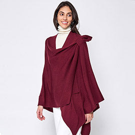 Shoulder Strap Ruana Poncho