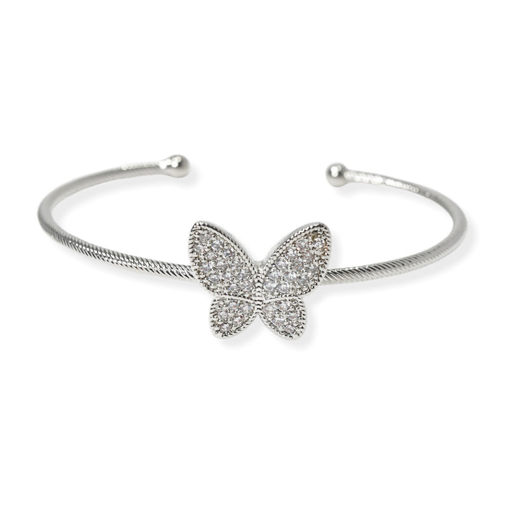 Butterfly Cubic Zirconia Cuff