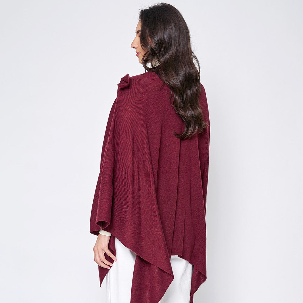 Shoulder Strap Ruana Poncho