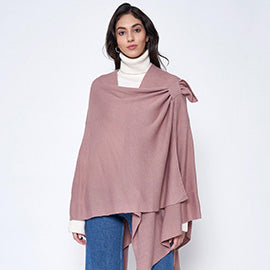 Shoulder Strap Ruana Poncho