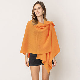 Shoulder Strap Ruana Poncho