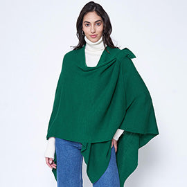 Shoulder Strap Ruana Poncho