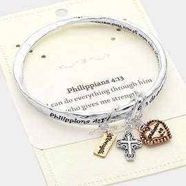 Inspirational Charm Bracelet