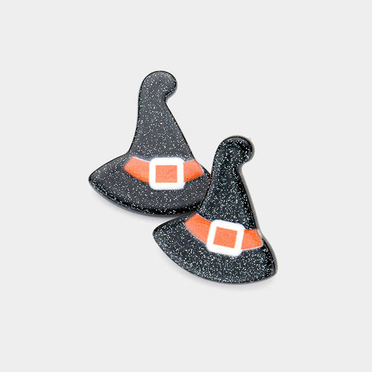 Witch Hat Stud Earrings