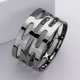 Black Nickel Bangle