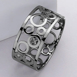 Black Nickel Bangle