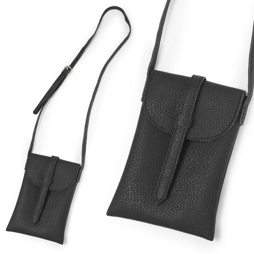 Faux Leather Mini Crossbody