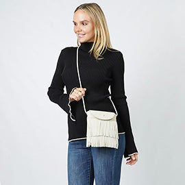 Fringe Mini Crossbody