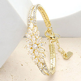 Marquise CZ Stone Bracelet