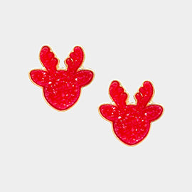 Reindeer Stud Earrings