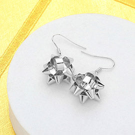 Gift Bow Dangle Earrings