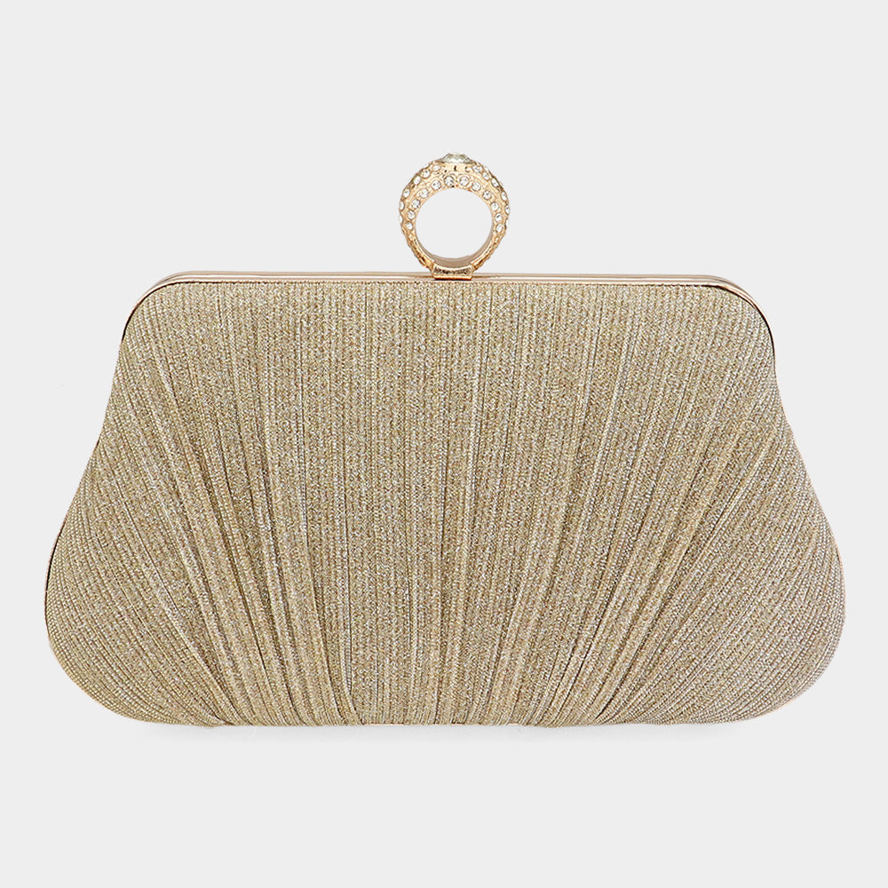 Sparkle Fabric Clutch