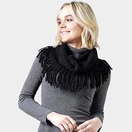 Tube Fringe Scarf