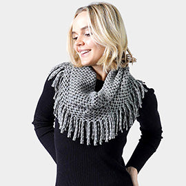 Tube Fringe Scarf