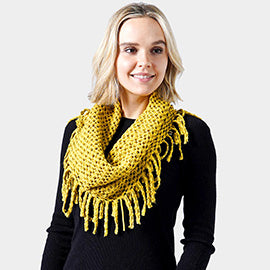 Tube Fringe Scarf