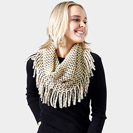 Tube Fringe Scarf