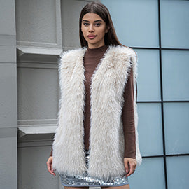 Faux Fur Vest