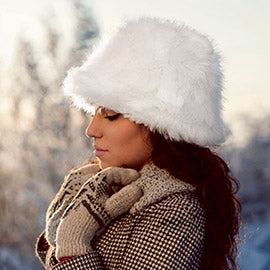 Faux Fur Bucket Hat