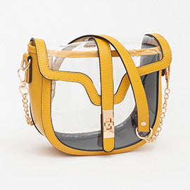 Clear Saddle Bag