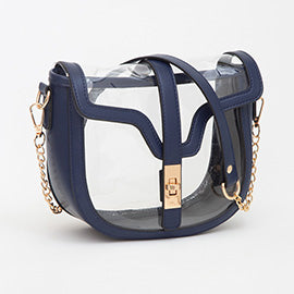 Clear Saddle Bag