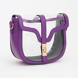 Clear Saddle Bag