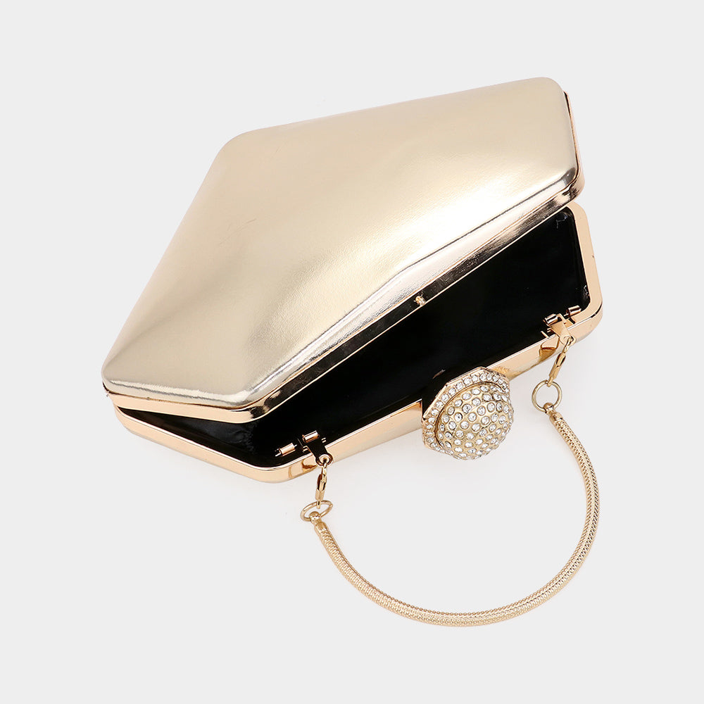 Diamond Shape Clutch