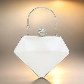 Diamond Shape Clutch