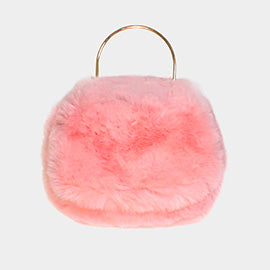 Faux Fur Crossbody