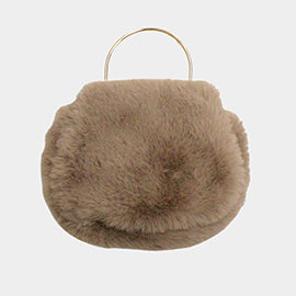 Faux Fur Crossbody